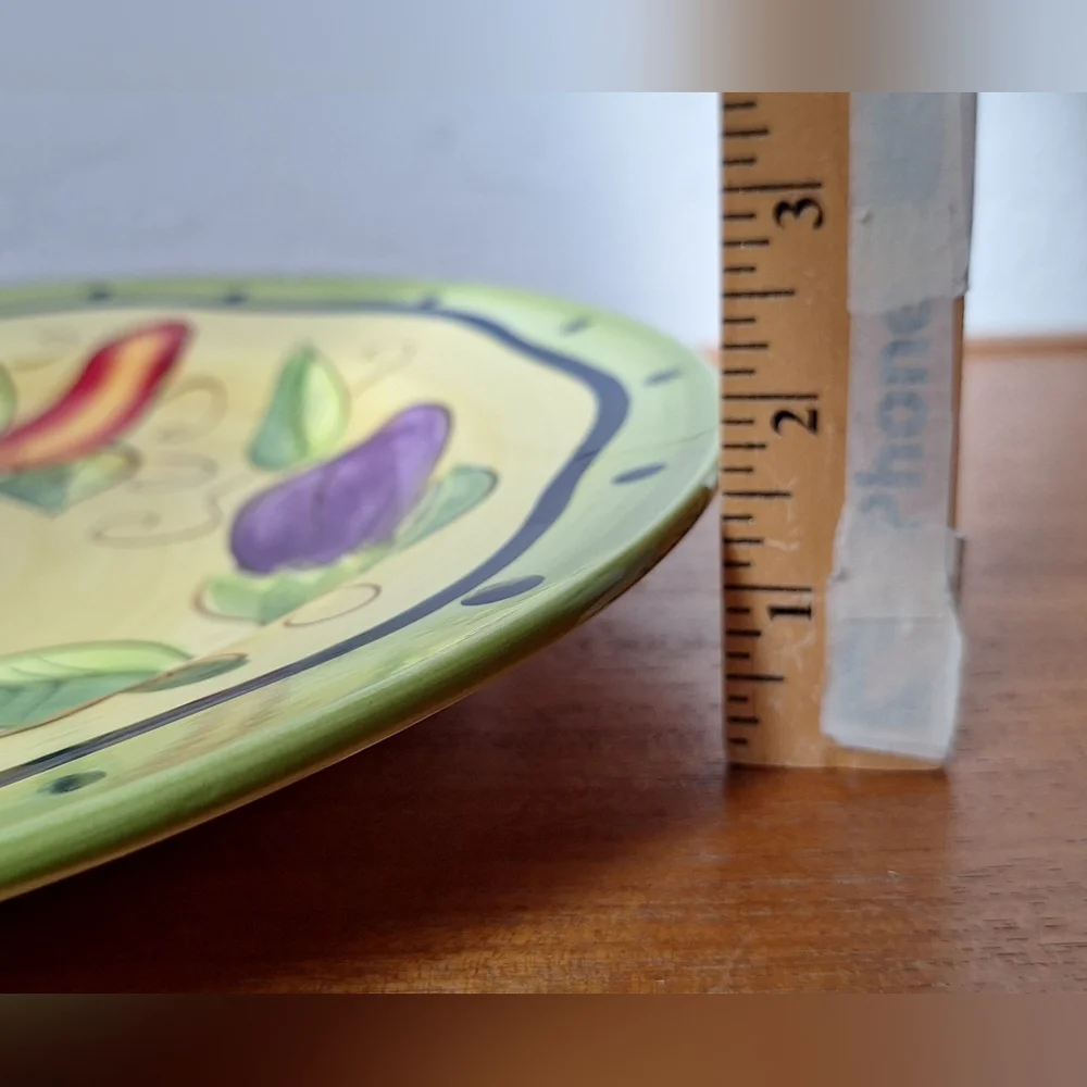 Ceramic Coupe Serving Platter 13